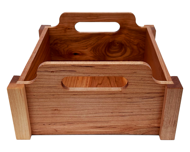 DISCONTINUED ITEM SALE: Small Vintage Style Wooden Gift and Jar Crate