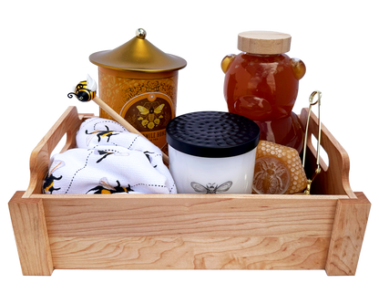 Medium Vintage Style Wooden Gift and Jar Crate
