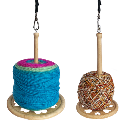 (Hearts) Wrist Yarn Ball/Cake Minder